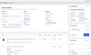 screenshot 2026 09 02 at 20 52 06 edit order #105076 ‹ nettpilot dev 01 woocommerce — wordpress